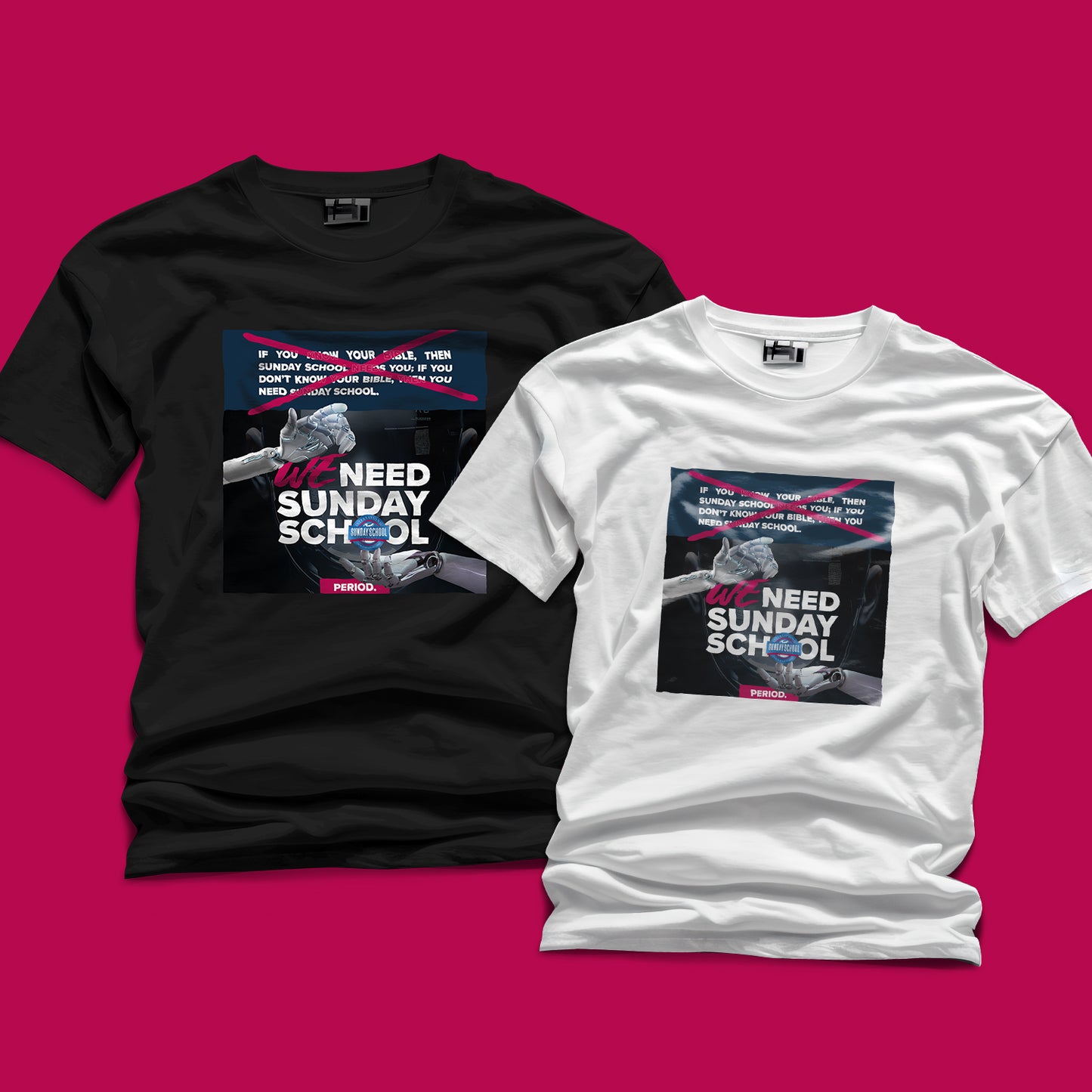 ISSD 2025 AIM P4L Graphic Tee Shirt- "We Need Sunday School"